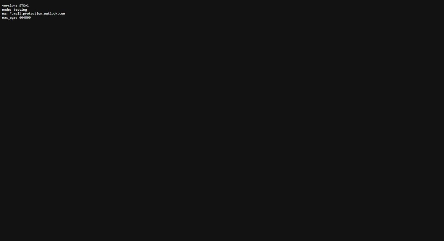 The policy file served over HTTPS at mta-sts.jeffops.com